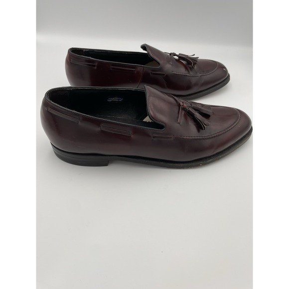 Florsheim Imperial 30217 Cordovan Tassel Leather Loafers Size 11 D Excellent Con main image 2
